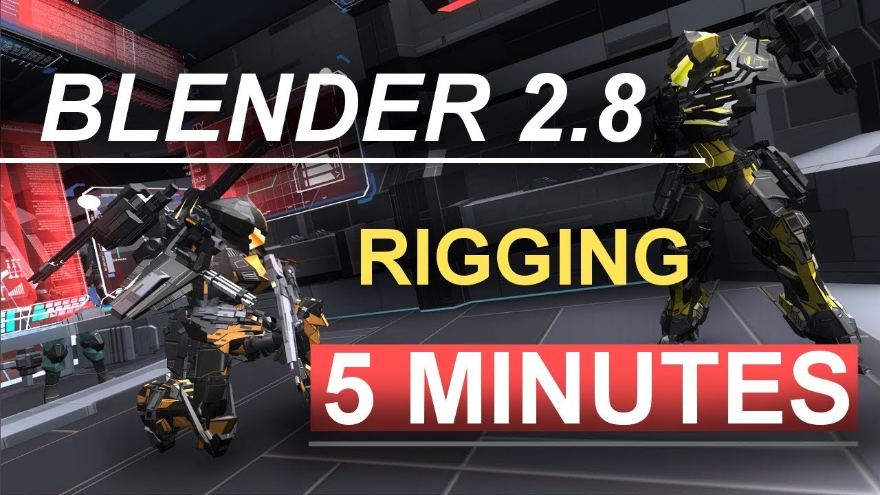 blender 2.8 rigging